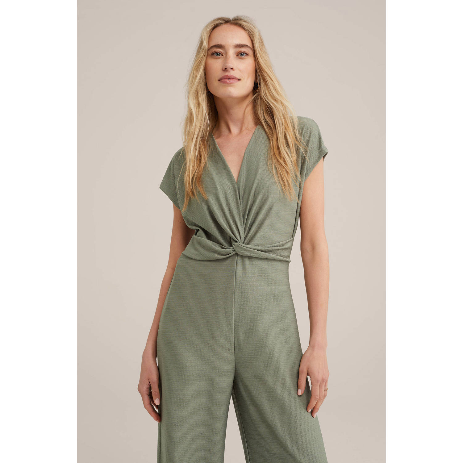 WE Fashion jumpsuit lichtkaki