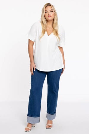 loose jeans medium blue denim
