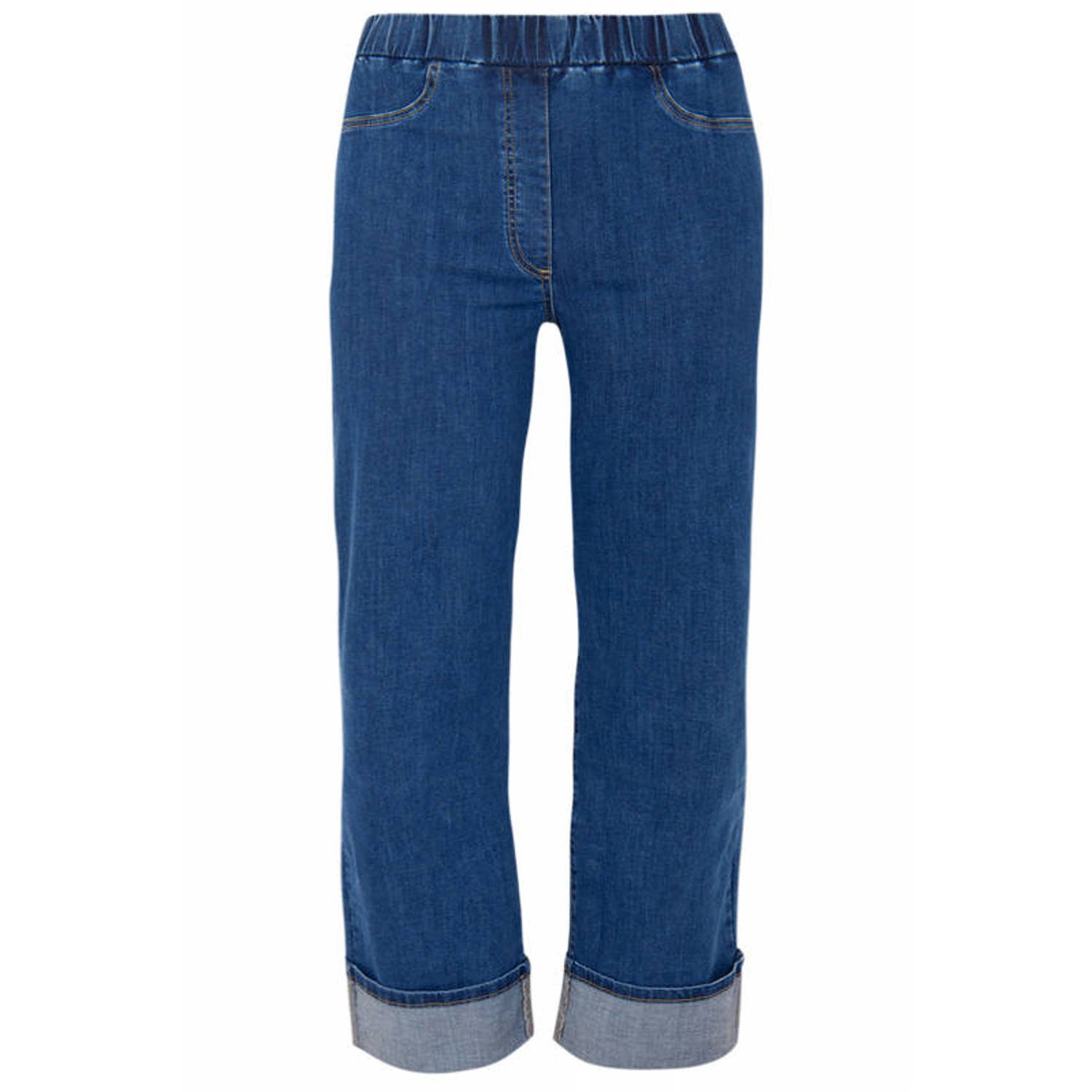 Yoek loose jeans medium blue denim