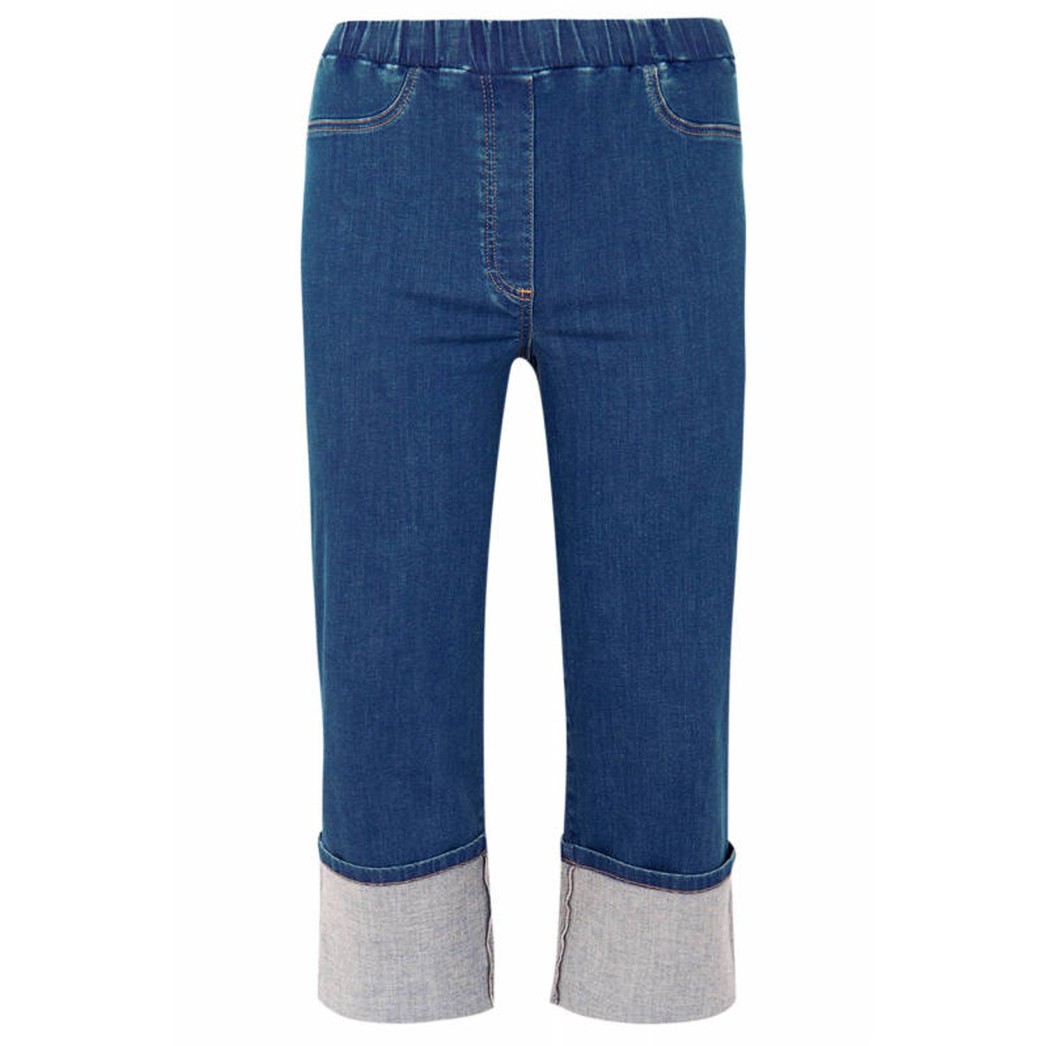 Yoek loose jeans medium blue denim