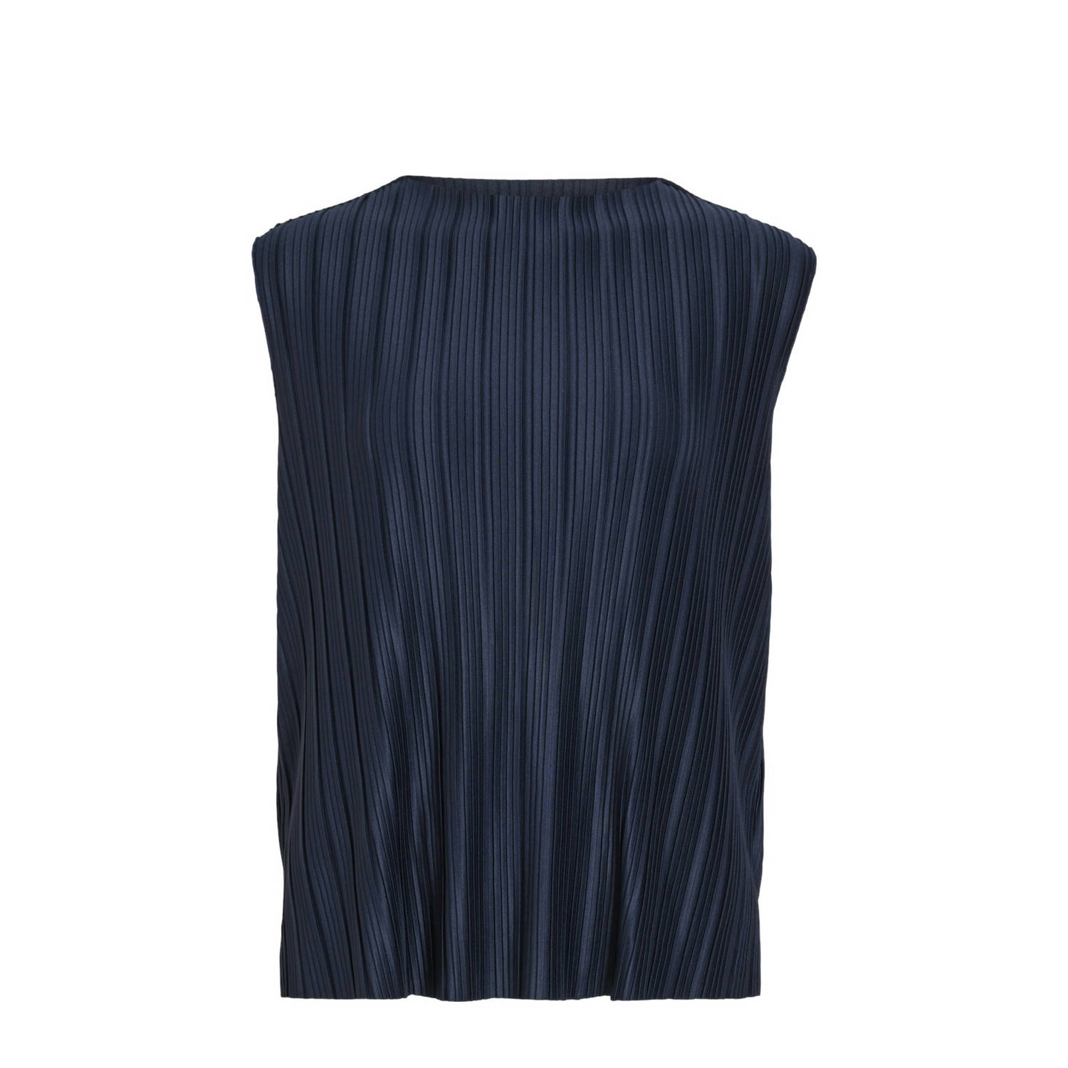 VILA top VITAHLIA donkerblauw