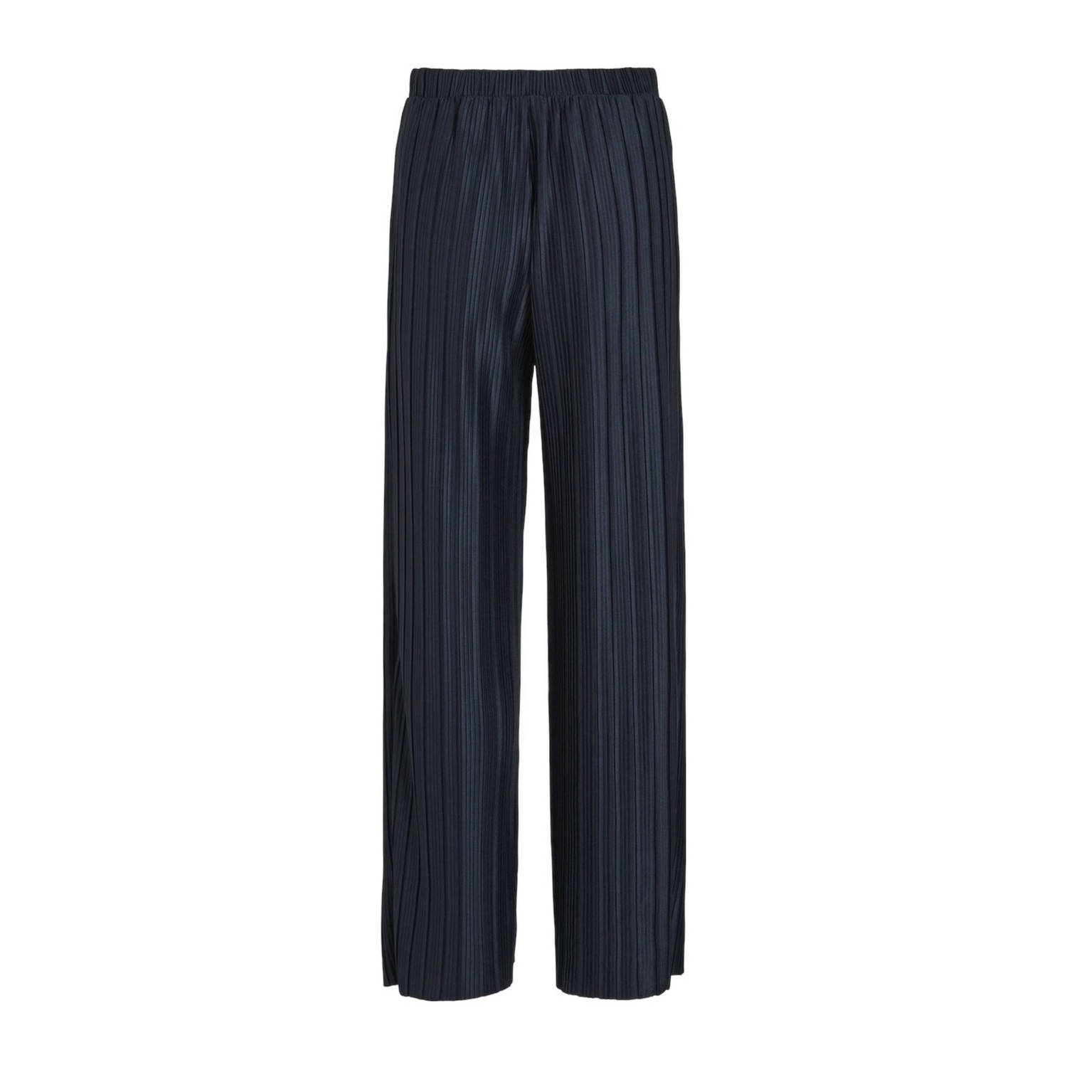 VILA wide leg broek VITAHLIA donkerblauw