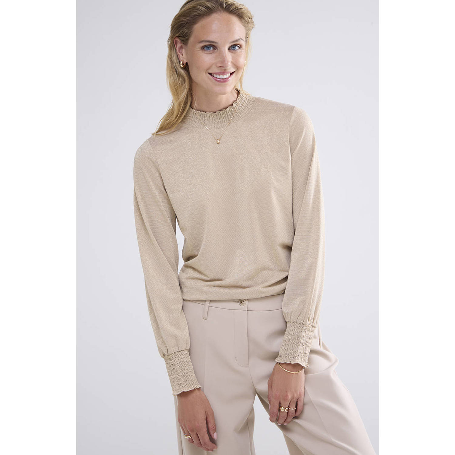 Summum top beige