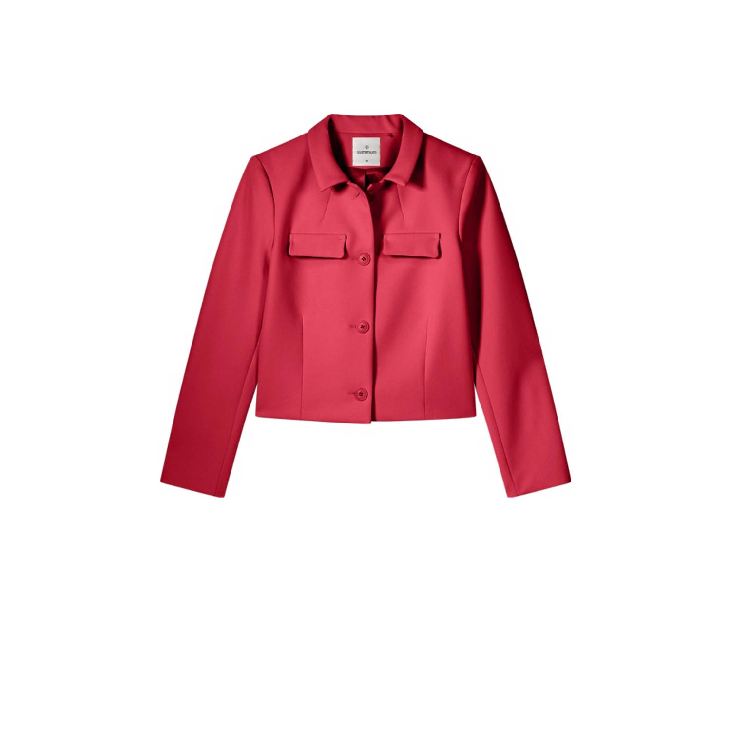 Summum Woman Schuim Uni Jas 1s1201-11680 Red Dames