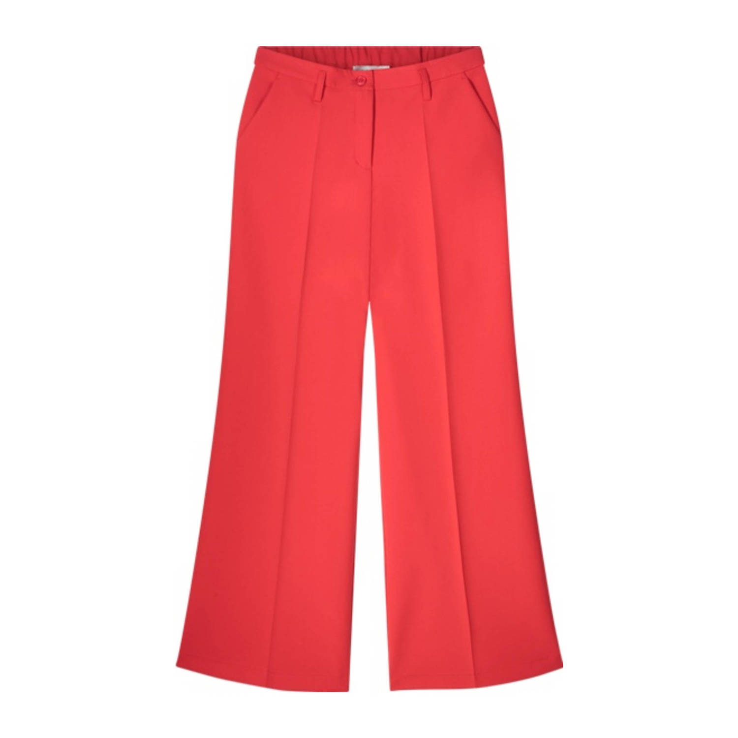 Summum Woman Summum dames broeken lange-broek Rood Red Dames