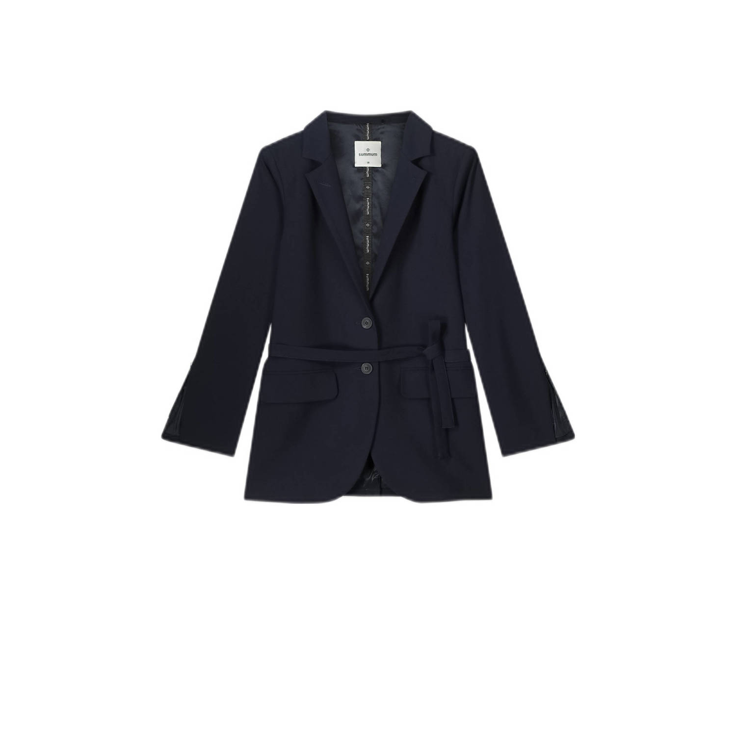 Summum rechtvallende blazer marine