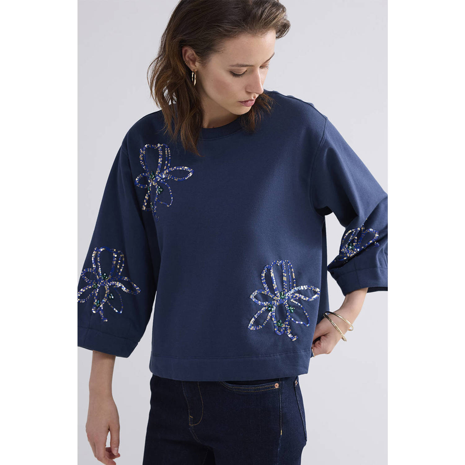 Summum sweater marine