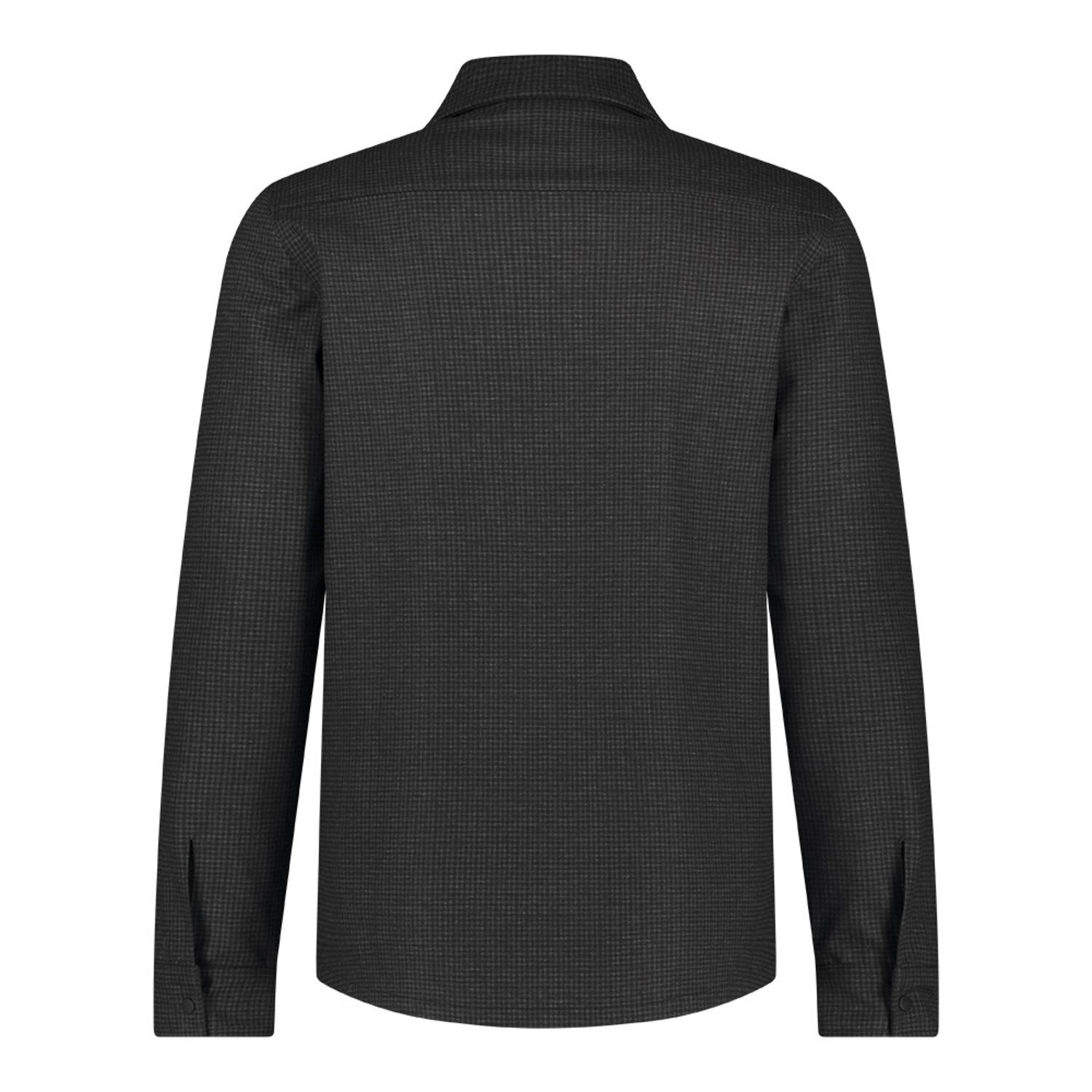 Blue Industry geruit overshirt zwart