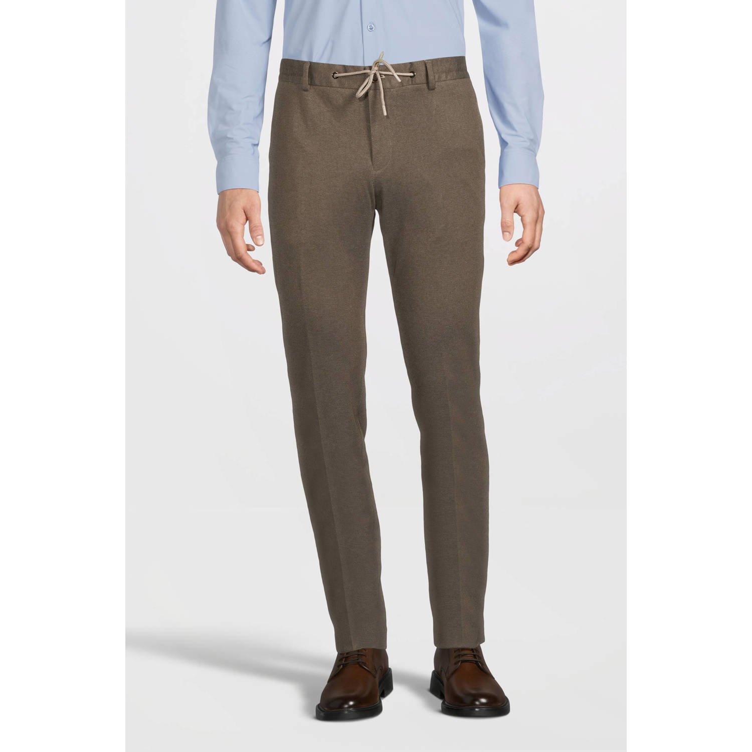 Blue Industry gemêleerde regular fit chino