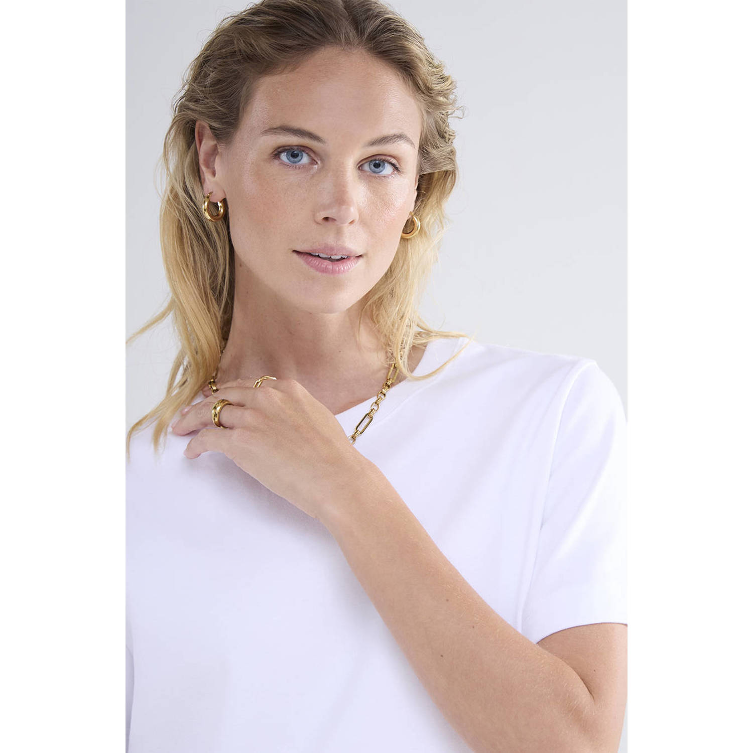Summum T-shirt wit