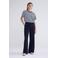Summum wide leg broek donkerblauw