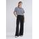 Summum wide leg broek zwart