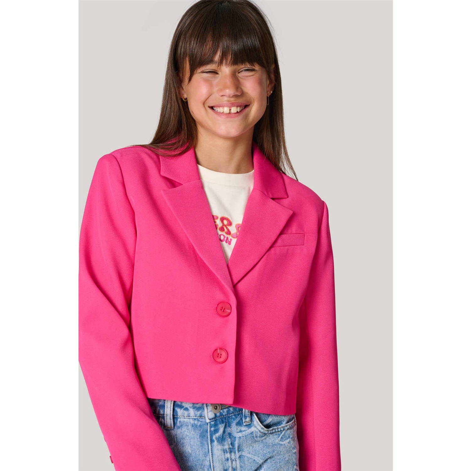 Shoeby blazer roze