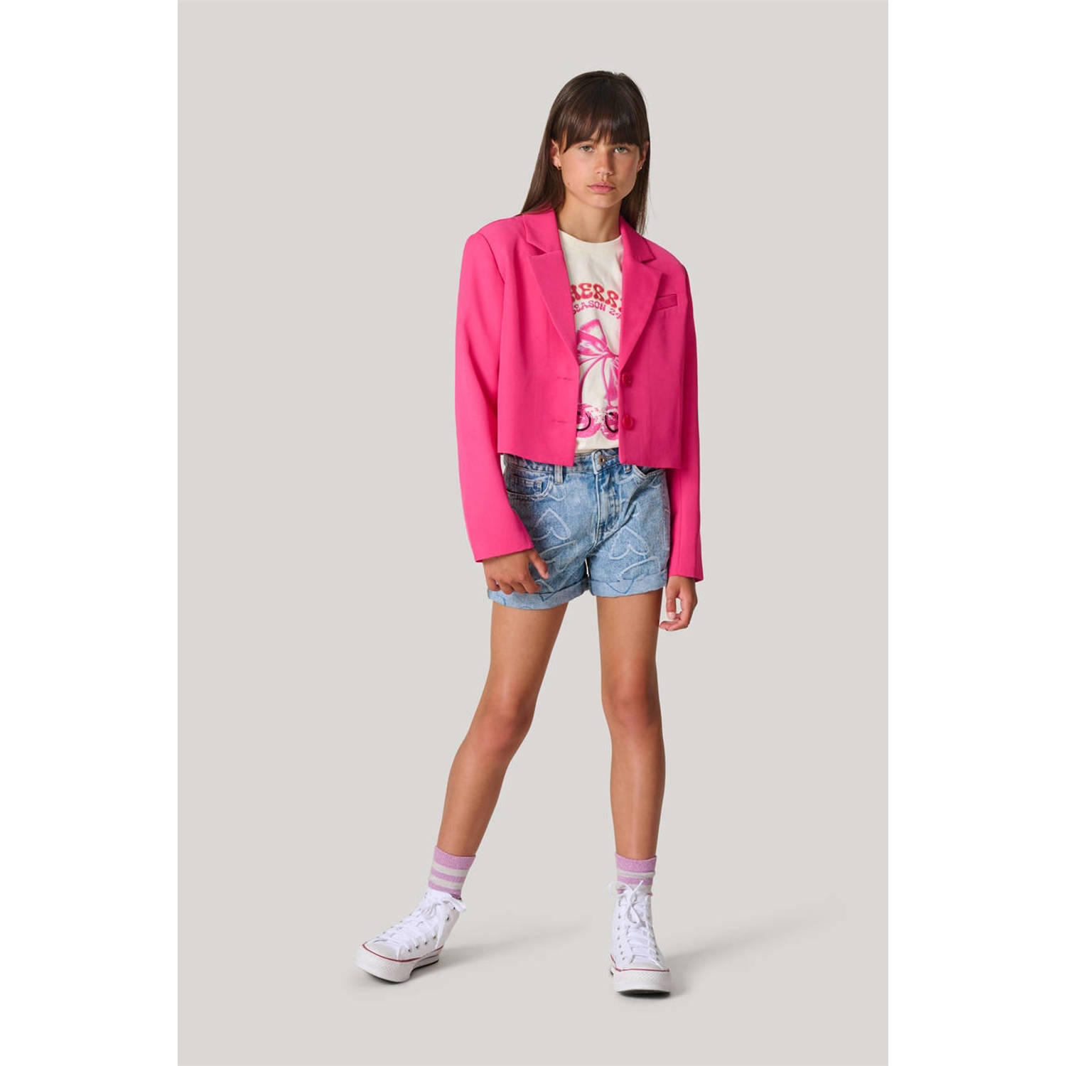 Shoeby blazer roze
