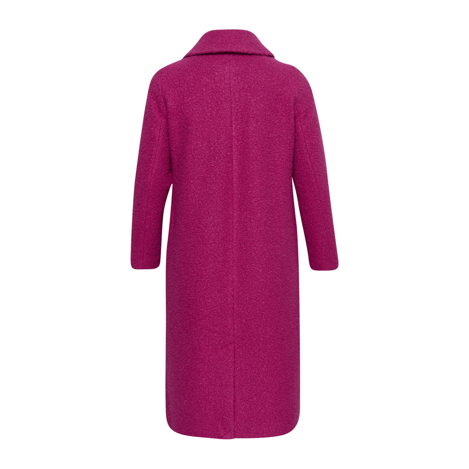 Kaffe Curve manteljas KCannelene fuchsia