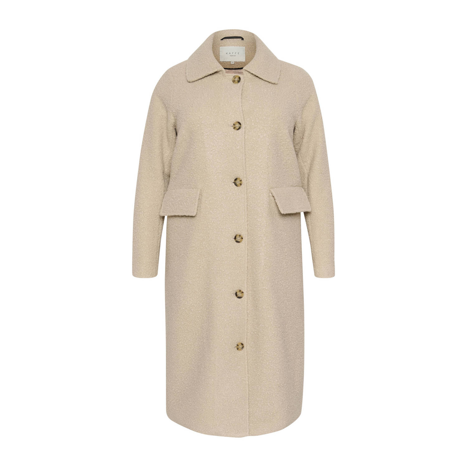 Kaffe Curve manteljas KCannelene beige