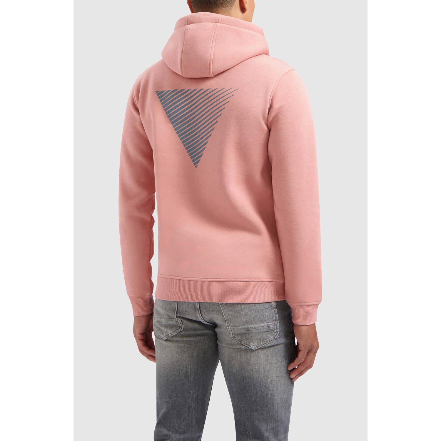 Pure Path hoodie roze