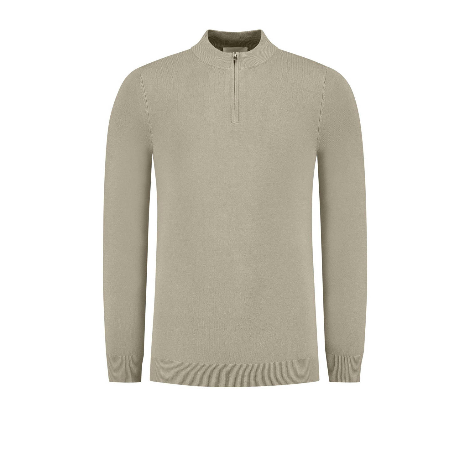 Pure Path gebreide trui beige