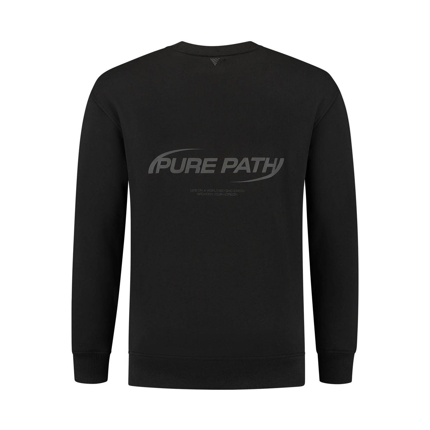 Pure Path sweater zwart