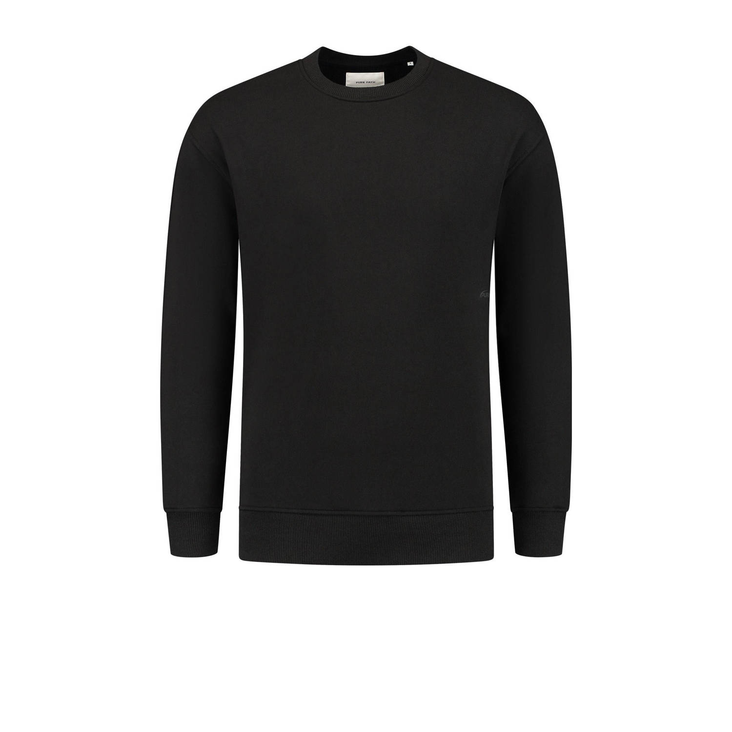 Pure Path sweater zwart