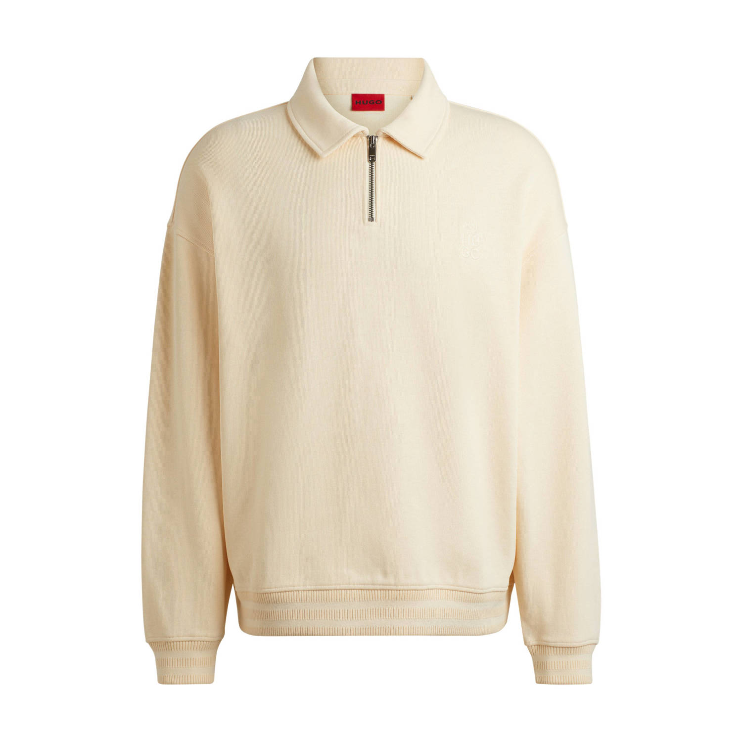 HUGO Sweatshirt met labeldetail model 'Darasail'