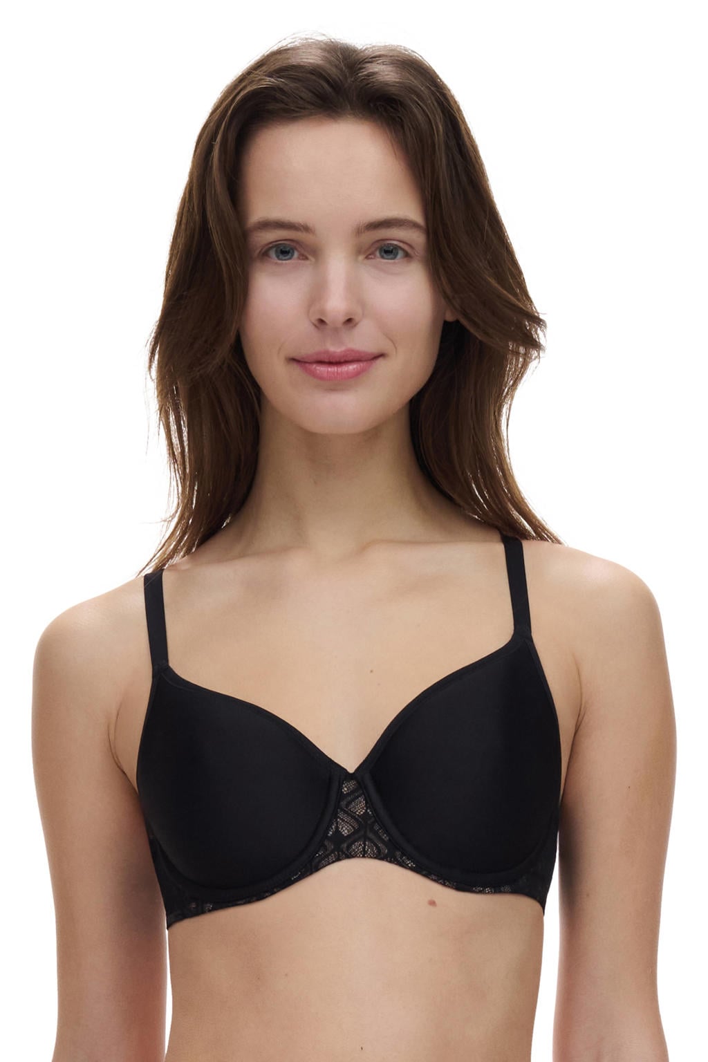 Chantelle EasyFeel voorgevormde T-shirt-bh met beugel Ace zwart