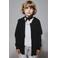 NAME IT KIDS sweatvest NKMNESWEAT zwart