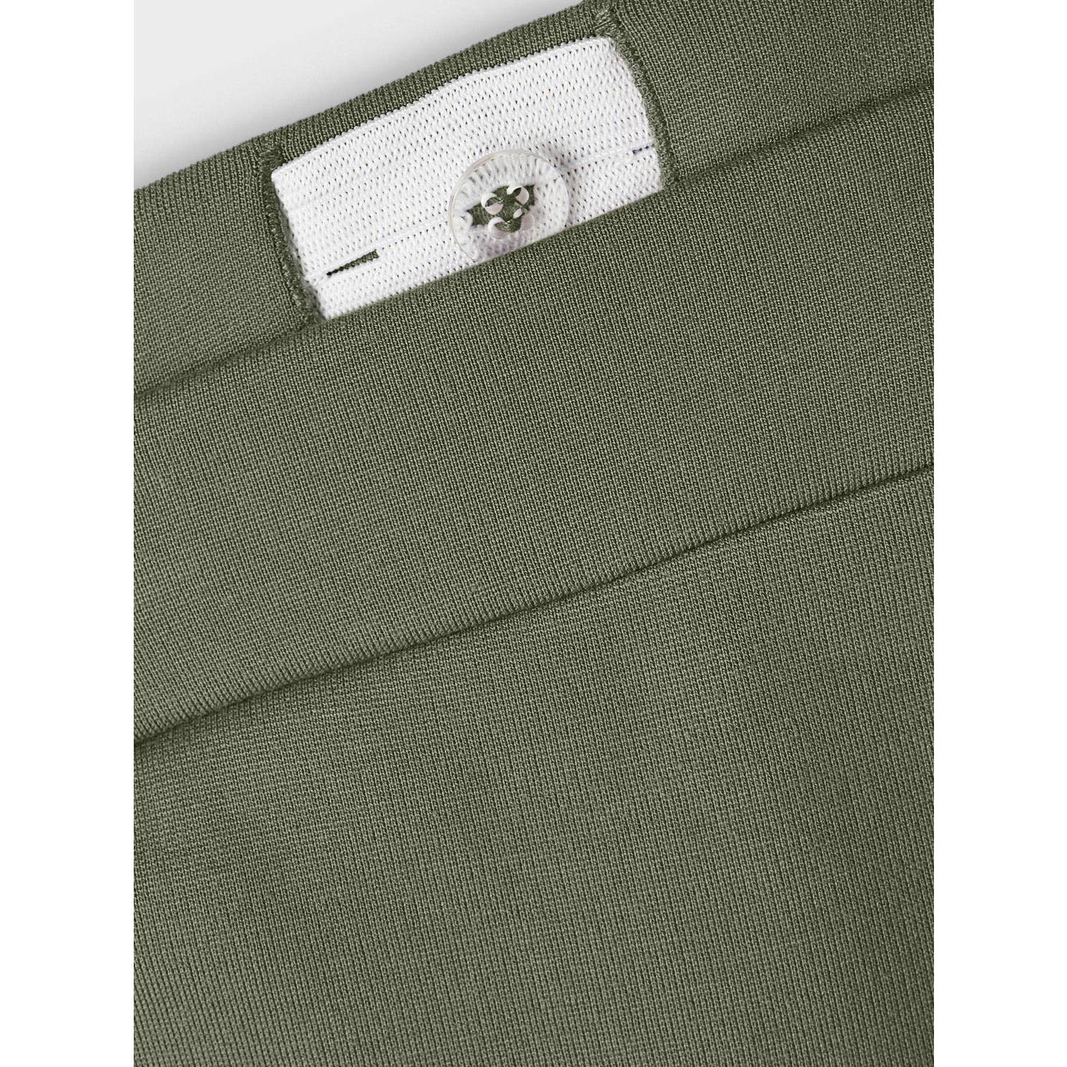 NAME IT KIDS high waist flared broek NKFFRIKKALI paars