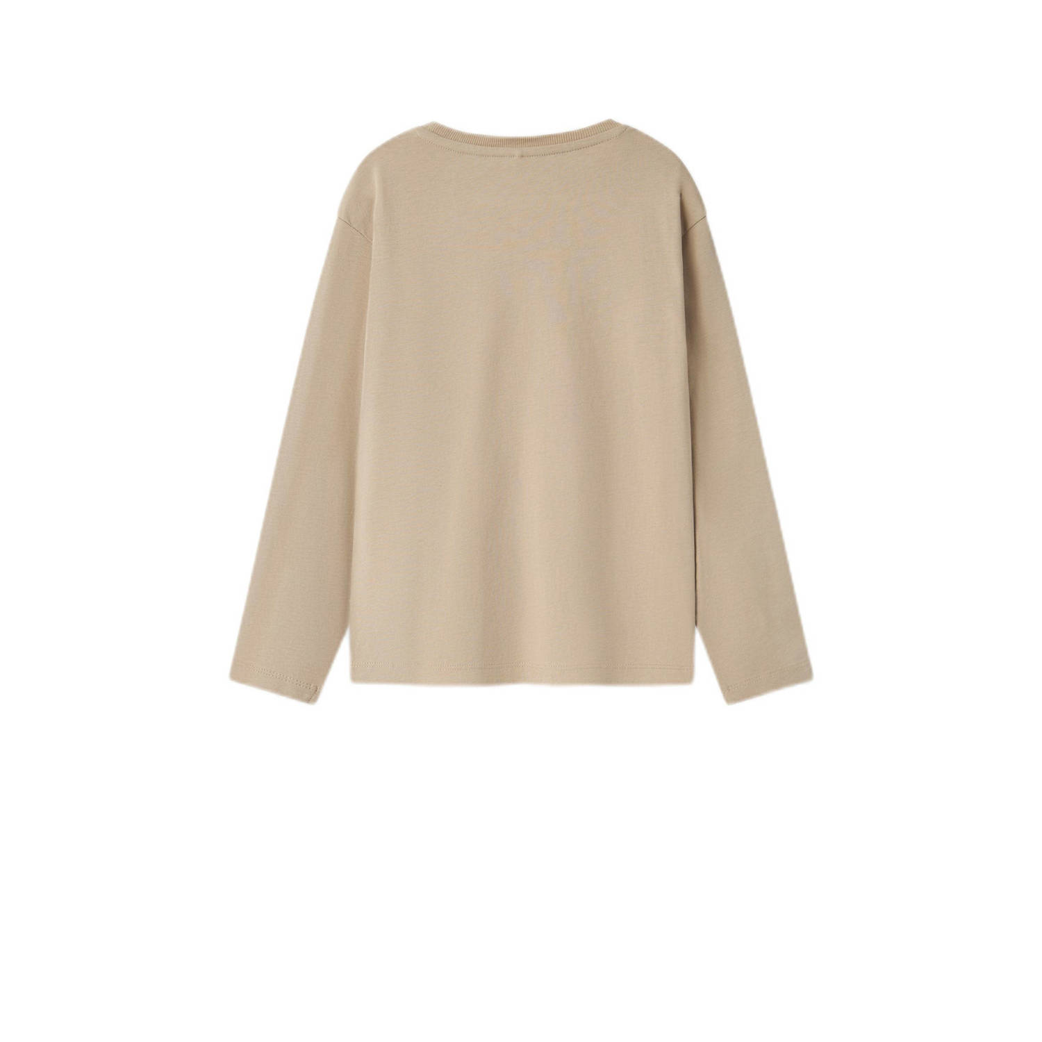 NAME IT KIDS longsleeve NKMVOBBO beige
