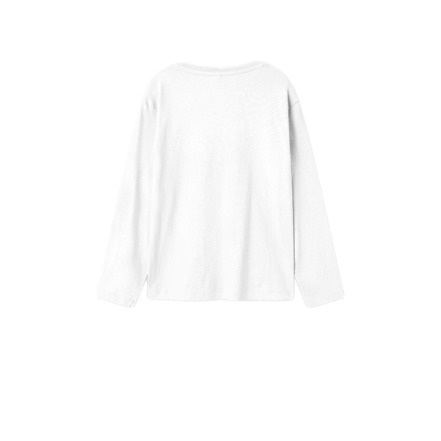 NAME IT KIDS longsleeve NKMVOBBO wit