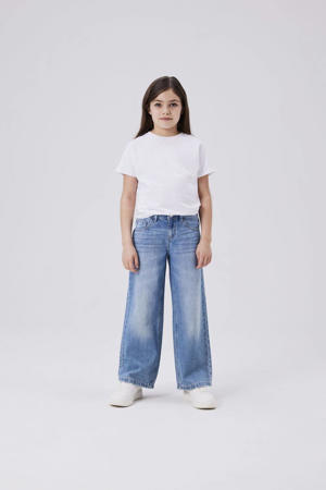 wide leg jeans NKFROSE medium blue denim