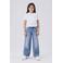 NAME IT KIDS wide leg jeans NKFROSE medium blue denim