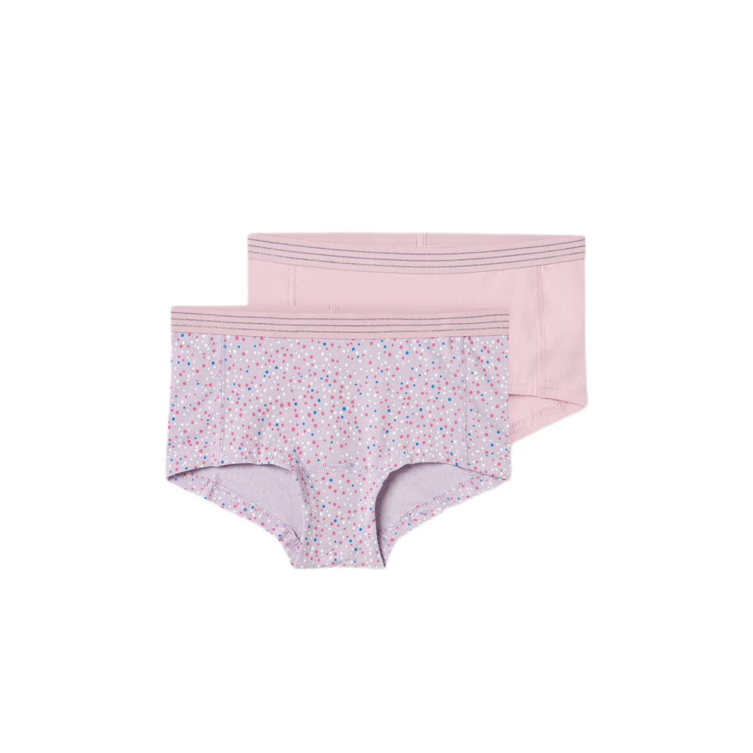 NAME IT KIDS hipster NKFHIPSTER DOT set va 2 lila roze