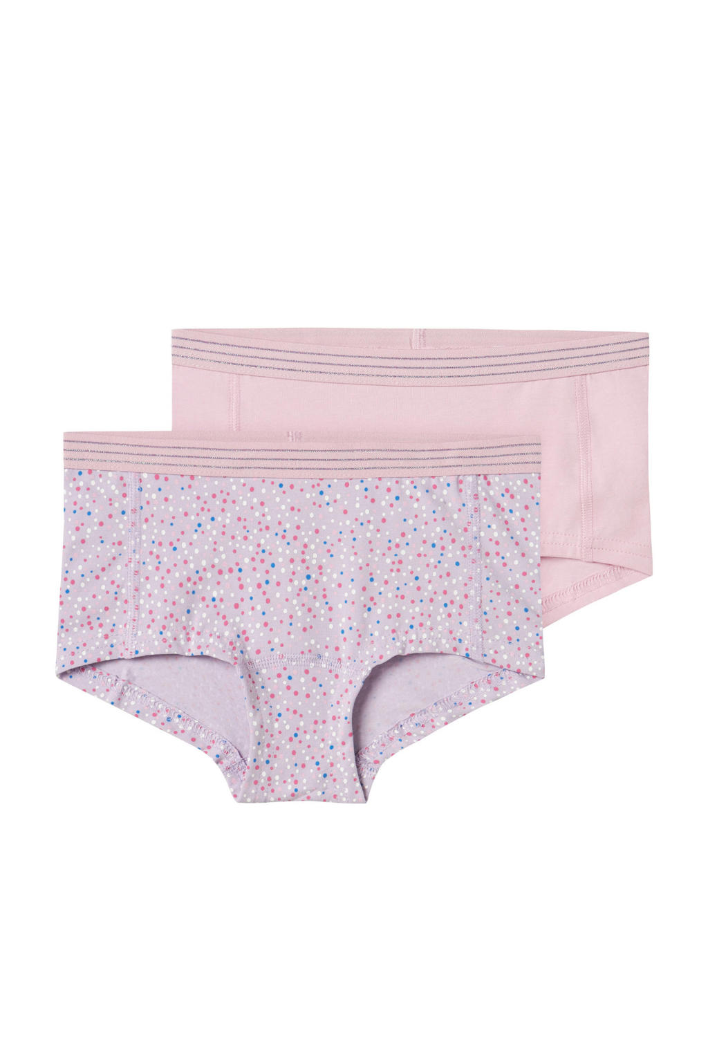 NAME IT KIDS hipster NKFHIPSTER DOT - set va 2 lila/roze