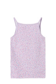 thumbnail: NAME IT KIDS singlet NKFSTRAP TOP DOT - set van 2 roze/lila