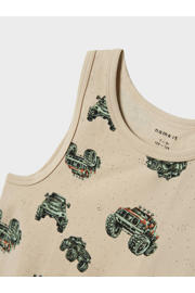thumbnail: NAME IT KIDS hemd - set van 2 beige/zwart
