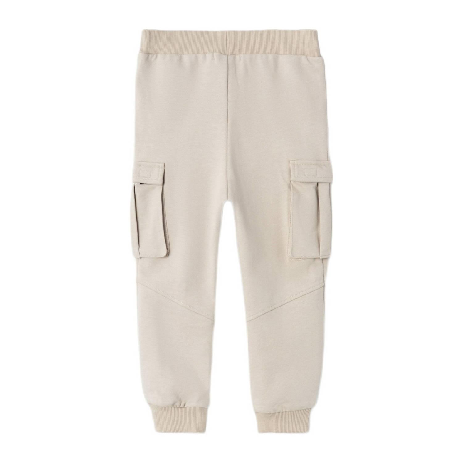 NAME IT MINI joggingbroek NMNOLI beige