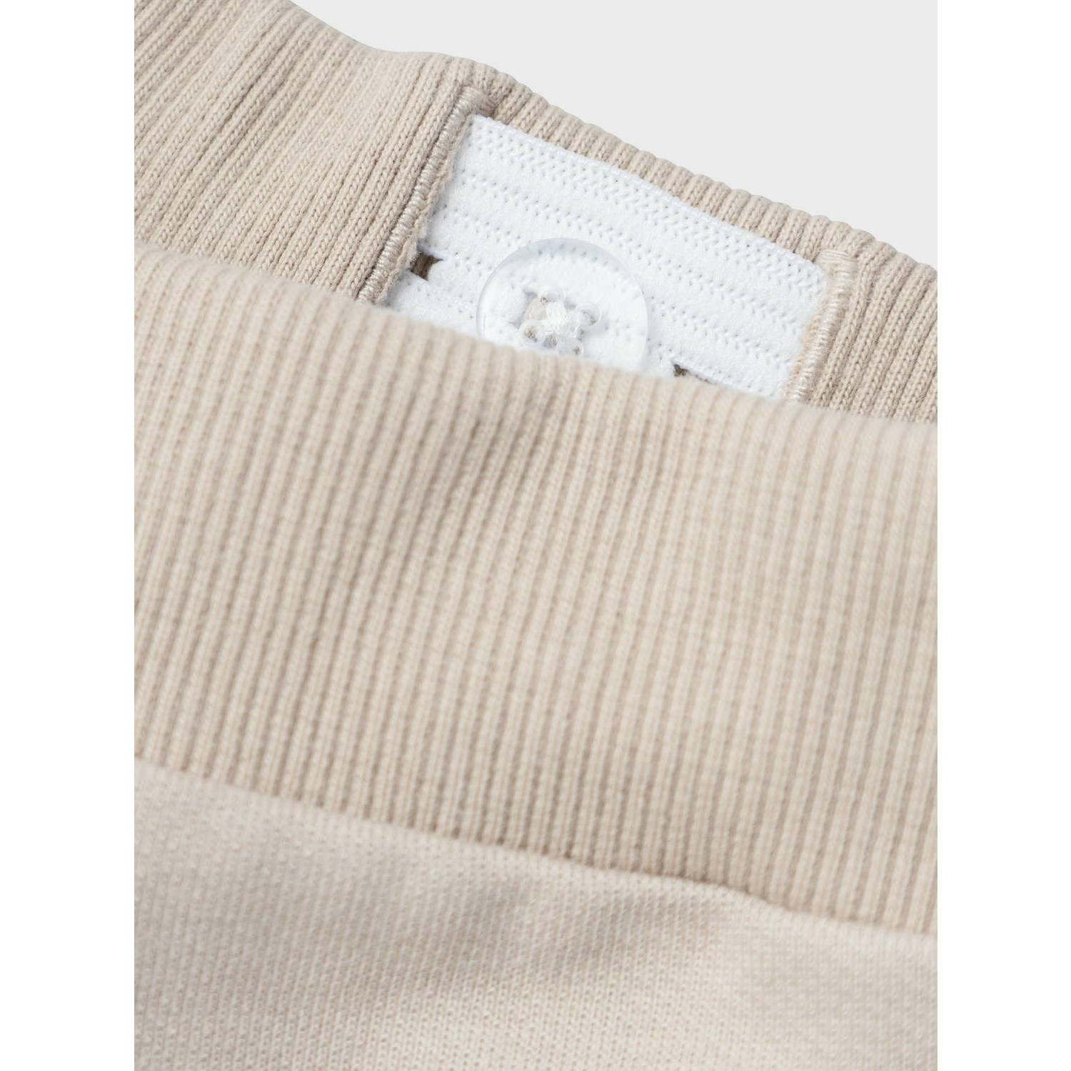 NAME IT MINI joggingbroek NMNOLI beige