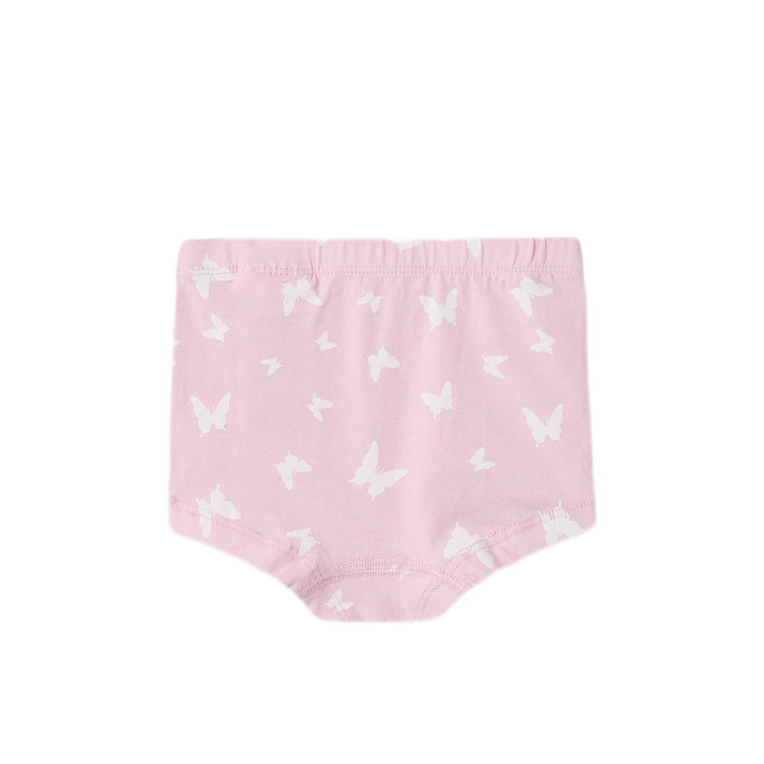 NAME IT MINI hipster NMFTIGHTS BUTTERFLY set van 3 roze lichtroze
