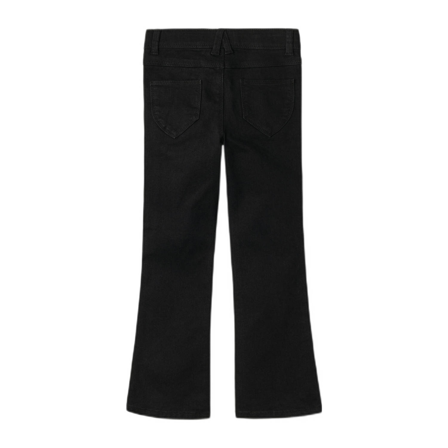 NAME IT KIDS bootcut fit jeans NKFPOLLY black denim