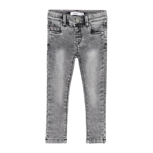 NAME IT MINI skinny jeans NMFPOLLY light grey denim afbeelding