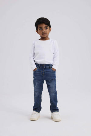 slim fit jeans NMMSILAS dark blue denim