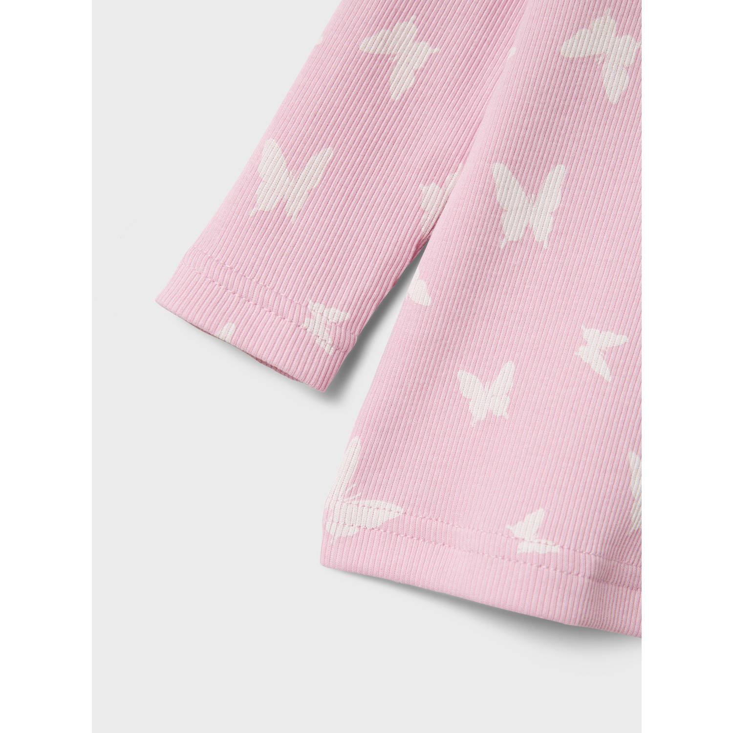 NAME IT MINI pyjama NMFNIGHTSETBUTTERFLY lila wit