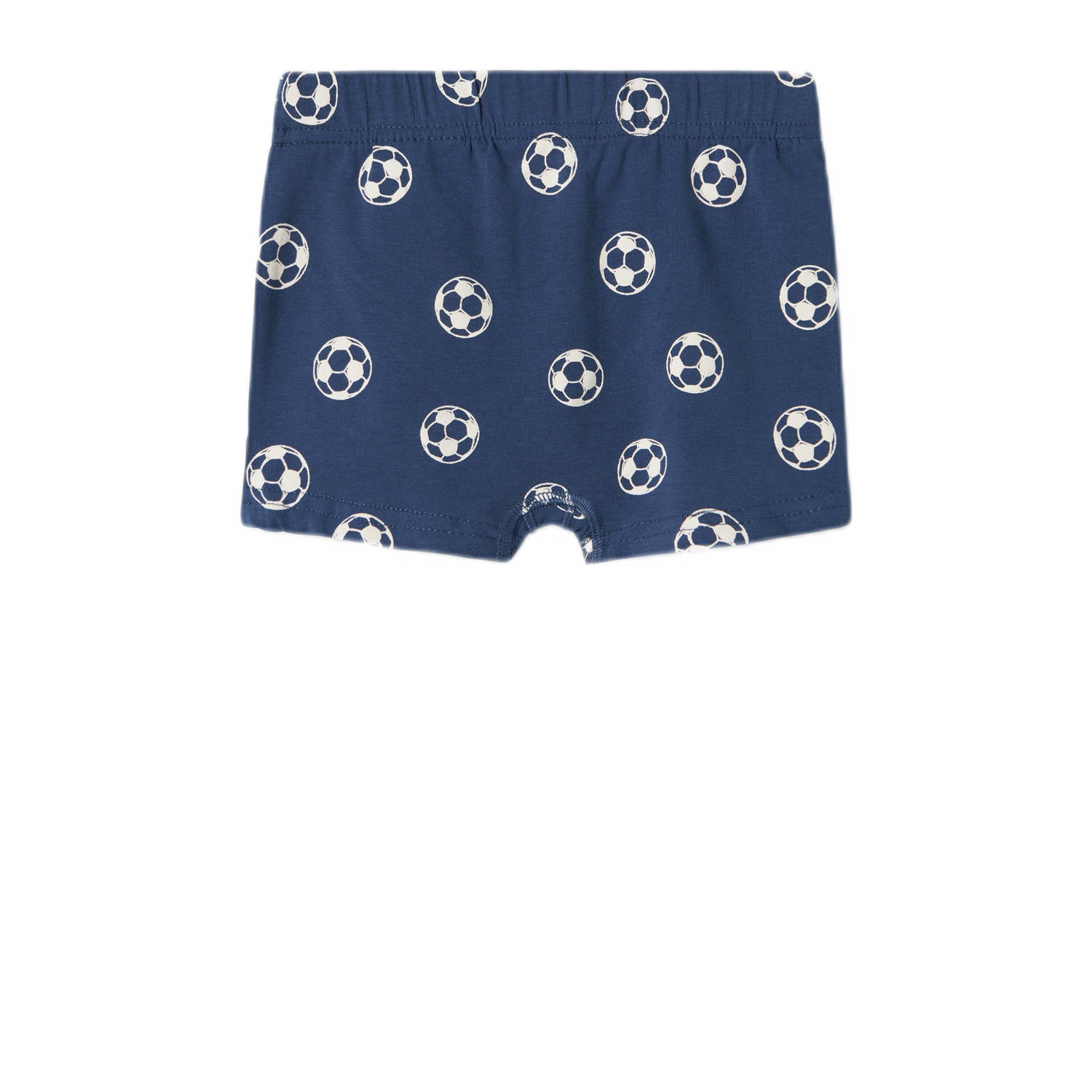 NAME IT MINI boxershort NMMTIGHTS FOOTBALL set van 3 donkerblauw blauw zwart