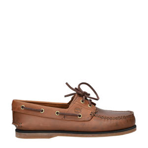 Classic Boat nubuck bootschoenen bruin