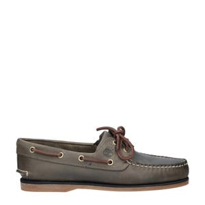 Classic Boat nubuck bootschoenen taupe