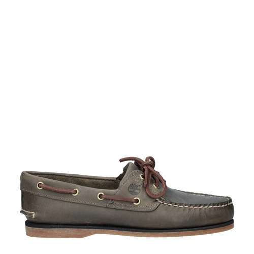 Timberland Classic Boat nubuck bootschoenen taupe afbeelding