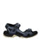 Ecco nubuck sandalen donkerblauw