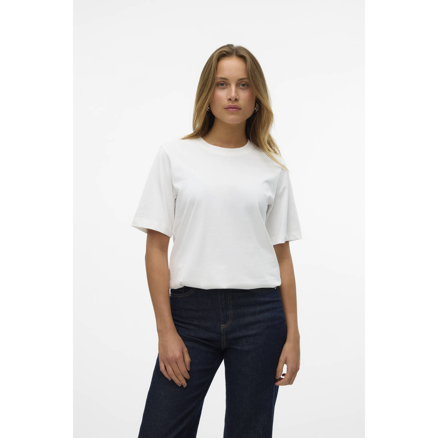 VERO MODA T-shirt ecru