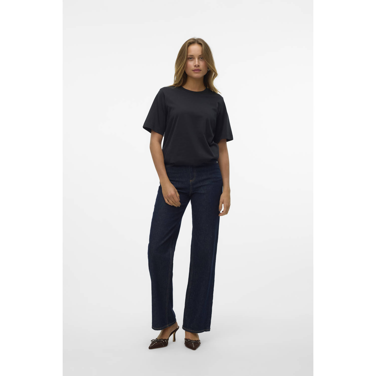 VERO MODA T-shirt zwart